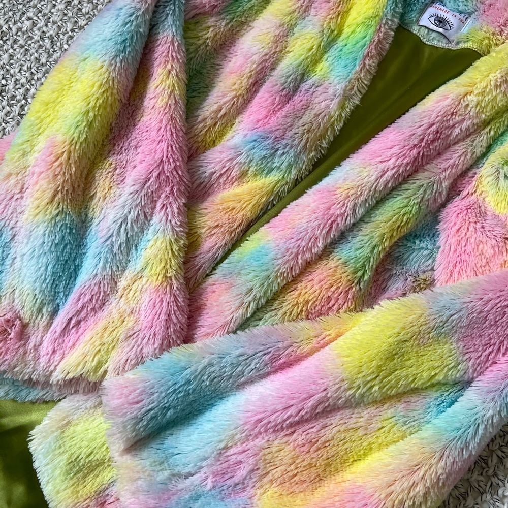 LAST CHANCE - Miracle Eye Fuzzy Psychedelic Jacket